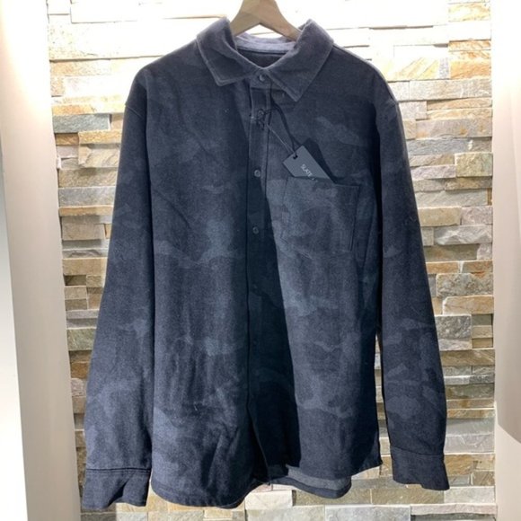 Slate & Stone Grey Camo Overshirt - Picture 6 of 8